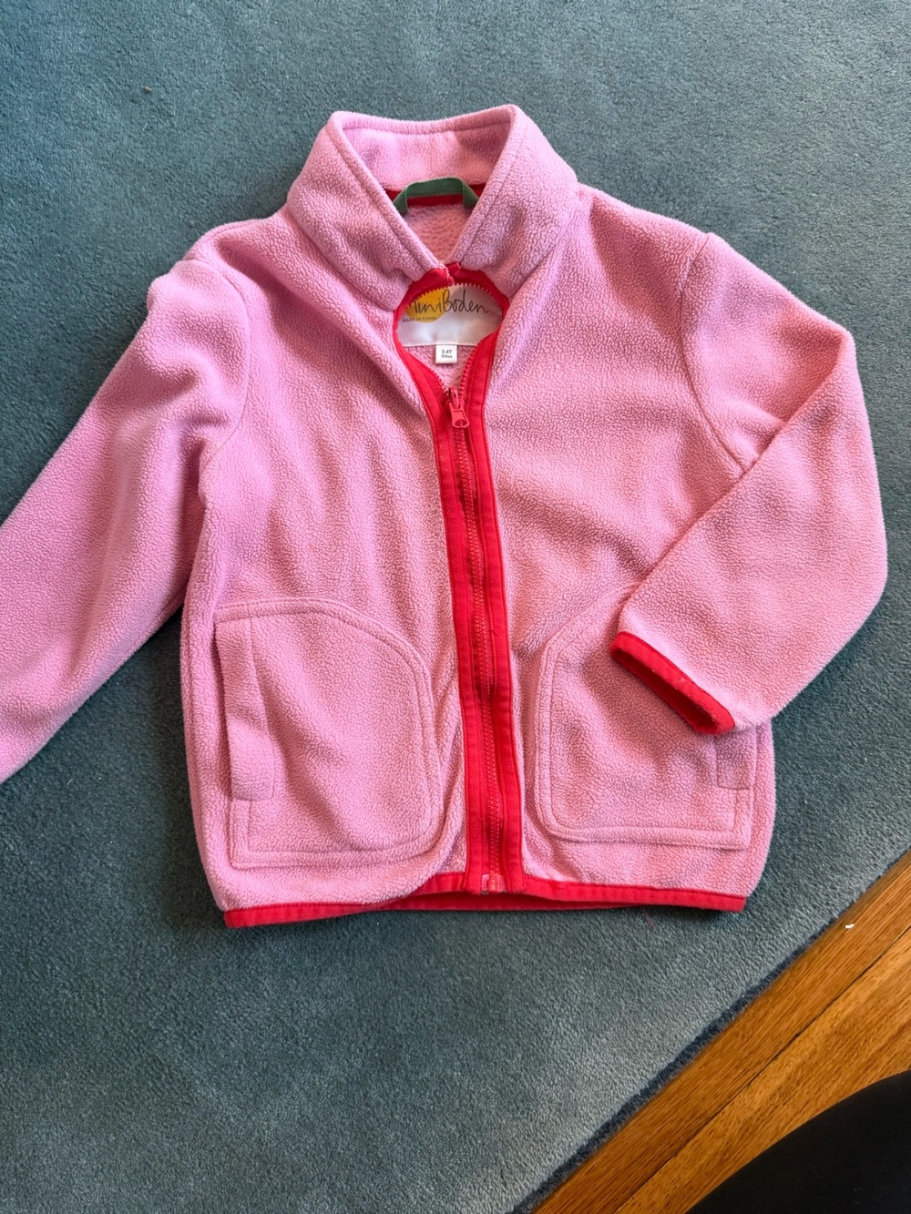 Mini Boden Pink Fleece